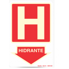 Placa-Hidrante
